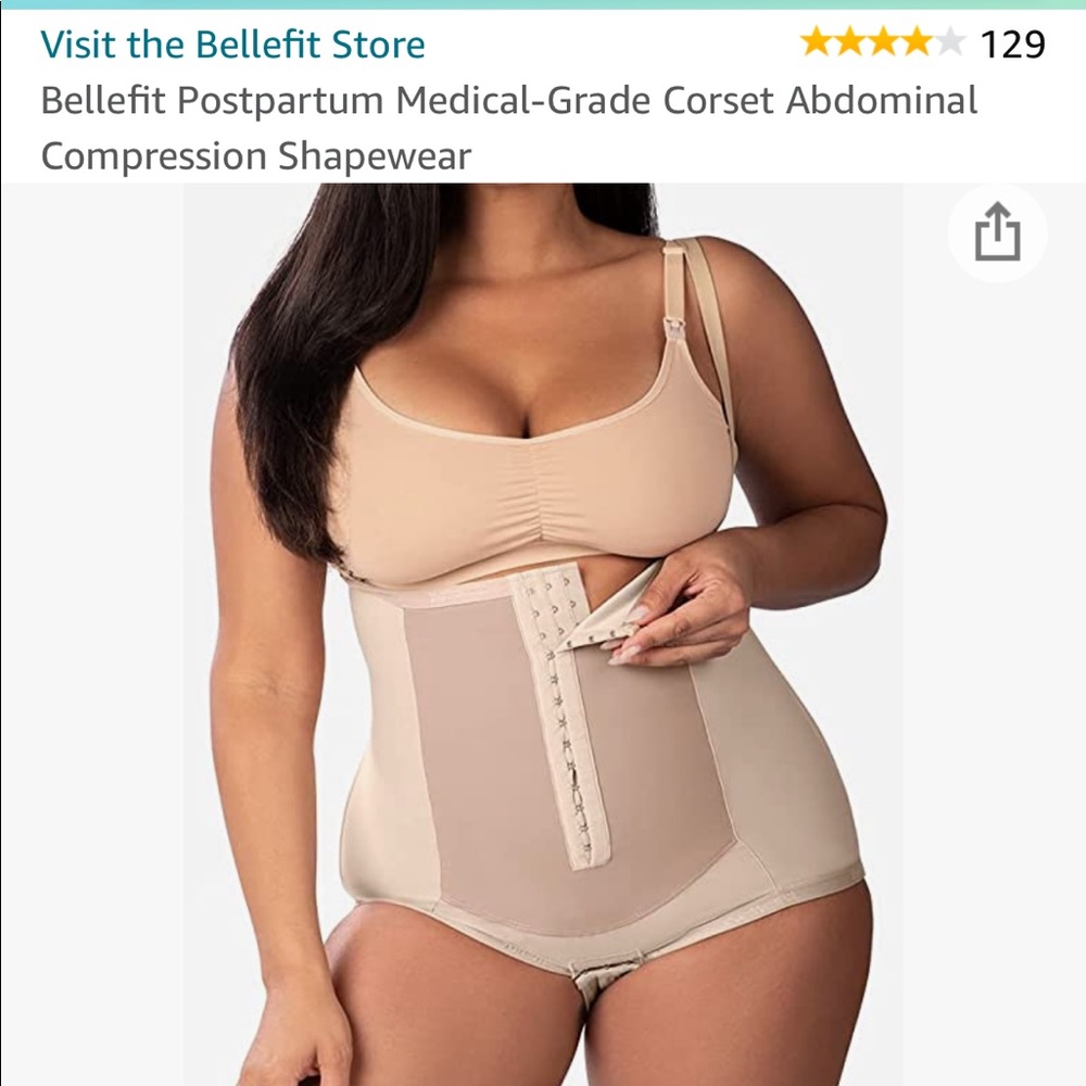 Postpartum corset